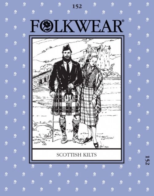 Folkwear Patterns Sewing Pattern Scottish Kilts Men, Women - Image 1 of 1