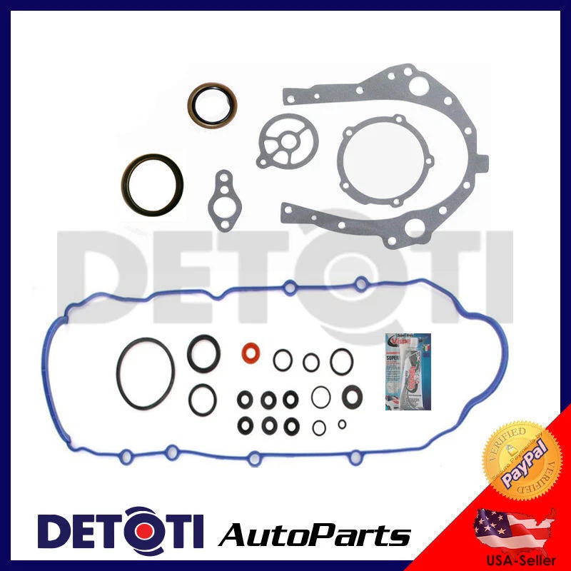 Oil Conversion Gasket Set Kit Rear Main For 94-05 Buick Century 3.1L 3.4L V6 OHV - Image 1 of 4