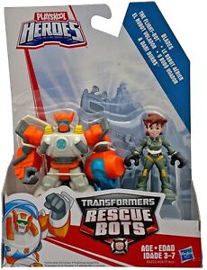 Playskool Heroes Transformers Rescue Bots BLADES Flight-Bot & DANI BURNS Figures