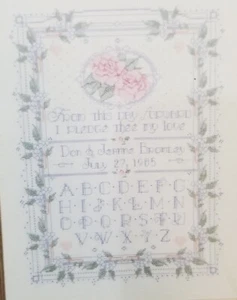 WEDDING TREASURES NANCY ROSSI DIMENSIONS crossstitch patterns - Picture 1 of 3