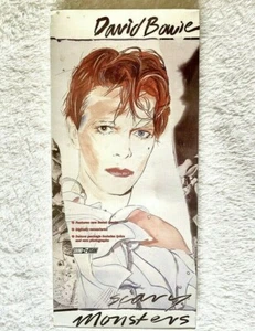 DAVID BOWIE SEALED CD LONGBOX SCARY MONSTERS FIRST EDITION PROMO BONUS TRACKS LP - Picture 1 of 8