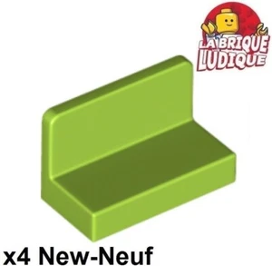LEGO 4x Panel Señal 1x2x1 Rounded Corners Verde Lima / Lima 4865b Nuevo - Imagen 1 de 1