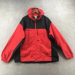 Columbia Windbreaker Jacket Mens XXL Multi Long Sleeve Hooded Pocket Full Zip - Picture 1 of 24