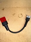 36V Anderson SB-50 to SB 175 Red Golf Cart Charger Adapter