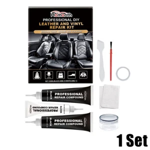 Professional DIY Leather Repair Kit Filler For Car Seat Patch Sofa Rip Holes - Picture 1 of 9