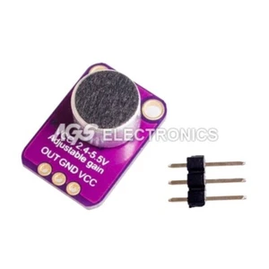 MODULO AMPLIFICATORE MICROFONO GY-MAX4466 COMPATIBILE ARDUINO - Picture 1 of 1