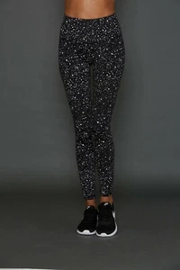 NOLI YOGA SUPER REFLECTIVE Legging Workout PANTS Made in USA - Picture 1 of 7