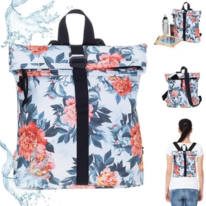 Rucksack Damen klein Handtasche Rucksack New Rebels Flora 511317 05 Weiss +s - Bild 1 von 12