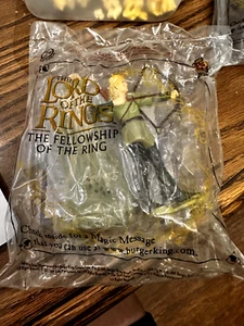 Lord Of The Rings LEGOLAS Archer Toy Burger King vintage unopened 2001✔ - Picture 1 of 2
