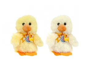Chirping Easter Chick Yellow Plush Spring Chirpy Chick Teddy Easter Gift 11cm x1 - Picture 1 of 3