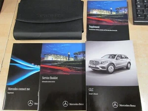 MERCEDES GLC OWNERS PACK / HANDBOOK / MANUAL + WALLET 2015~2019 (2015)!!! - Picture 1 of 1