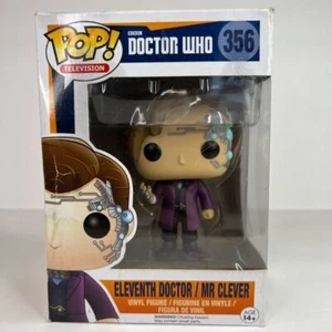 Funko Pop BBC Doctor Who Eleventh Doctor/ Mr Clever  356 Vaulted - Picture 1 of 6