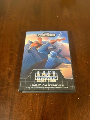 Last Battle (Sega Genesis, 1990) Authentic - CIB Complete W/ Manual - Tested - Image 1 of 4