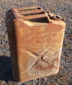 US Army Korean War GI Russakov 1952 Jeep Jerry Gas Can - Picture 1 of 5