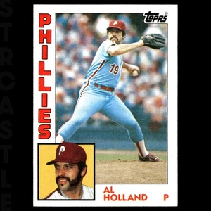 Carta Baseball 1984 Topps - Al Holland #564 Philadelphia Phillies ⚾ - Foto 1 di 3