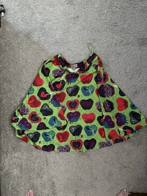 Lindy Bop Mujer Talla 12 Falda Manzana Envenenada Para Dapper Days Disney Foto 1 de 4