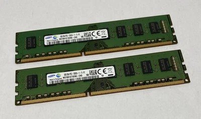 16GB (2 x 8GB) Samsung / Lenovo PC3-12800U 1600MHz DDR3 Non-ECC Computer Memory - Image 1 of 4