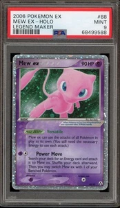 Pokemon Mew ex EX Legend Maker Ultra Rare #88 PSA 9 Mint - Picture 1 of 2