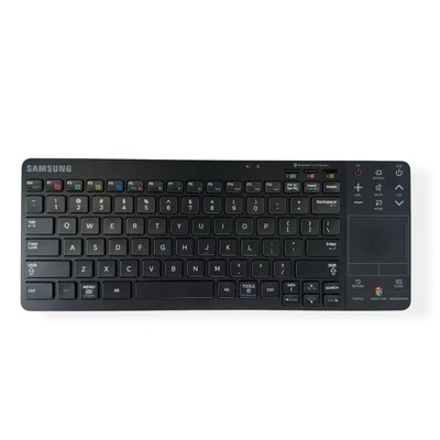 Samsung VG-KBD2000 Smart TV Keyboard Black Wireless Bluetooth QWERTY (Standard) - Image 1 of 4