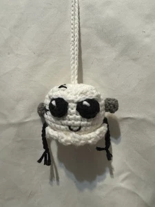 Monster Geist handgefertigtes Amigurumi Ornament, süßes Autozubehör - Bild 1 von 3