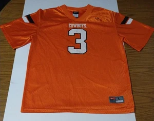 Gebrauchtes Oklahoma State Cowboys Fußball Trikot Nike Team Jugend Large 16/18 🏈 - Bild 1 von 6
