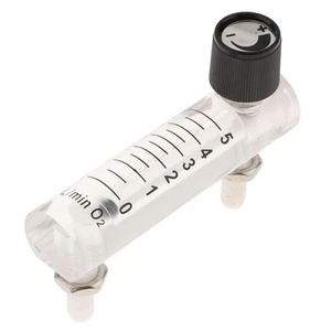 0-5LPM Oxygen Air Single-phase Flow Meter Measuring Supplies with Valve Home - Picture 1 of 7