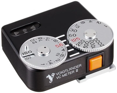 Medidor de luz negro Voigtlander VC Meter II Japón Foto 1 de 3