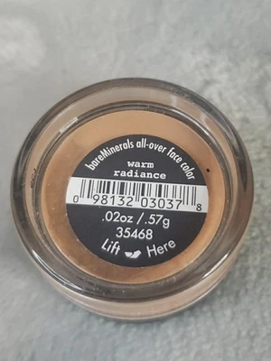 I.D. bare Minerals * WARM RADIANCE All-Over Face Color  .02 oz/.57g New - Image 1 of 3