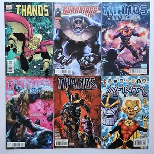 Lot Of 6 THANOS Comic Books THANOS IMPERATIVE 3 4 GOTG 25 INFINITY ABYSS 6 VF-NM - Picture 1 of 5