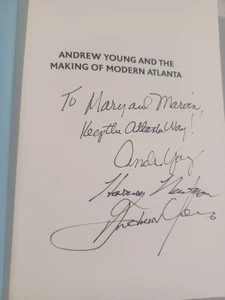 Andrew Young And The Making Of Modern Atlanta, SIGNED 1st Edition, Black history - Picture 1 of 10