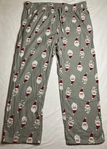 Pijama Antiguo Azul Marino con Estampado de Papá Noel Gris Talla XXL Cordón Navidad Pijamas - Imagen 1 de 4