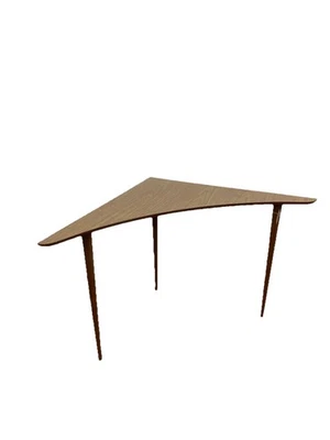 Mesa triangular de madera esquinera MCM Boomerang vintage Foto 1 de 4