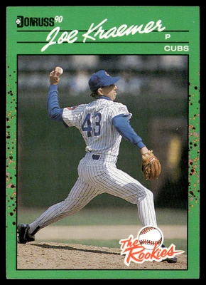 1990 Donruss The Rookies - Joe Kraemer #10 (RC) - Image 1 of 2