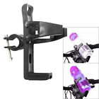 Black MTB Bicycle Plastic Water Bottle Holder Cage with Quick Release Clamp Bike