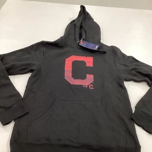 Cleveland Guardians Black Fanatics Hoodie Sweatshirt Small New With Tags - Picture 1 of 4