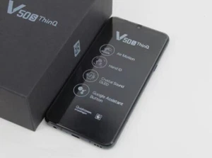LG V50S ThinQ 5G LM-V510N 256GB 8GB RAM Black Unlocked (5G)-NEW SEALED IN BOX - Picture 1 of 12
