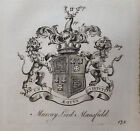 Stemmi Peerage of England 1768: Murray Lord Mansfield