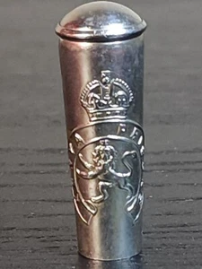 Silver Swagger Stick Cap KENYA PRISONS OFFICER Pre-Colonial British LION & CROWN - Picture 1 of 7