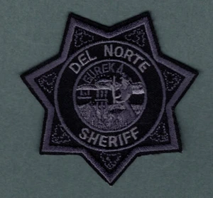 Del Norte County California Sheriff Police Patch - Picture 1 of 1