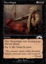 Korean Necrologia ~ Near Mint Exodus Foreign MTG Magic UltimateMTG Black Card