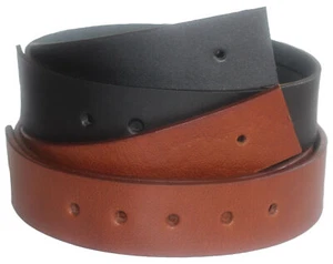 Cinturón de cuero QHA para hombre sin hebilla correa de grano completo regalo Q52019 - Imagen 1 de 20