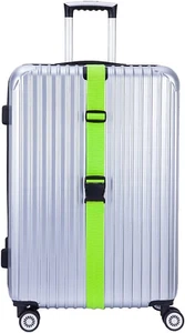 Luggage Straps Suitcases Travel Baggage Bag Packing Secure Cross Belt 4-Pack - Picture 1 of 6
