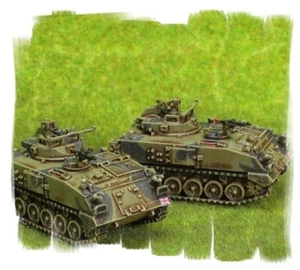 Painted!  British FV432 Swingfire Troop (2 vehicles) 15mm WWIII Team Yankee - Picture 1 of 2
