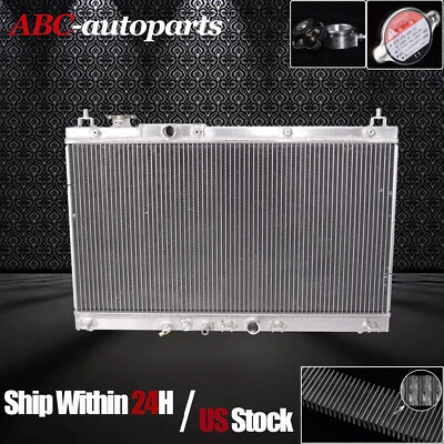 3Rows All Aluminum Radiator Fit For 2015-2019 2016 2017 Honda City / Fit 1.5L l4 - Image 1 of 4