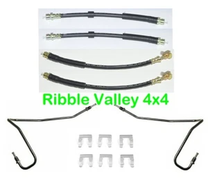 Land Rover Discovery 3 2004-9 tubos de freno traseros y mangueras flexibles juego de 6 piezas AP FABRICANTE DE EQUIPOS ORIGINALES - Imagen 1 de 1