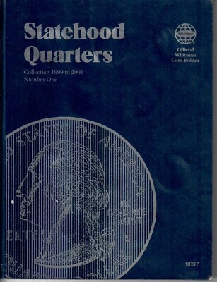 WHITMAN STATEHOOD QUARTERS COLLECTION # 1999-2001 P & D 30 COINS - Image 1 of 3