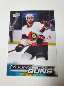 2022-23 UPPER DECK YOUNG GUNS #215 MARK KASTELIC RC ROOKIE OTTAWA SENATORS