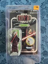 VC12 Darth Sidious 2010 STAR WARS Vintage Collection FOIL MOC Rare w star case