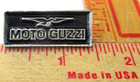 Moto Guzzi pin vintage collectible old motorcycle memorabilia biker vest pinback