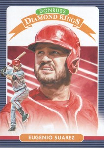 2020 Donruss Baseball #4 Eugenio Suarez DK